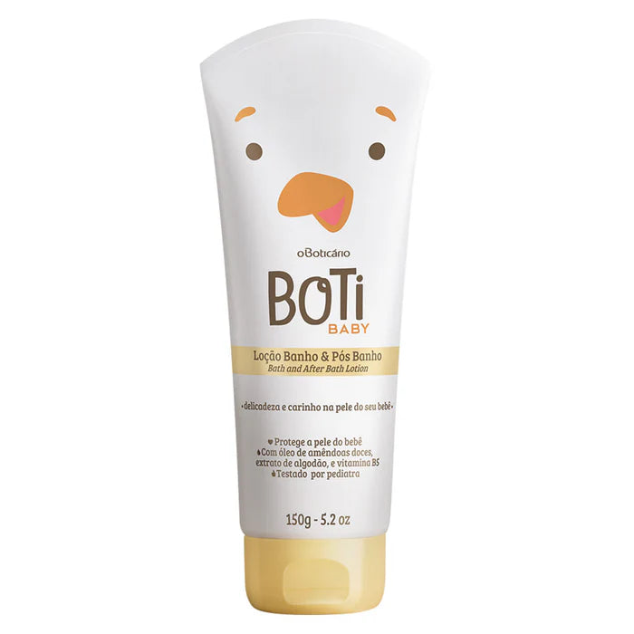 Boti Baby Loção Hidratante Banho e Pós Banho, 150g