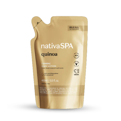 Refil Loção Hidratante Corporal Nativa SPA Quinoa, 400ml